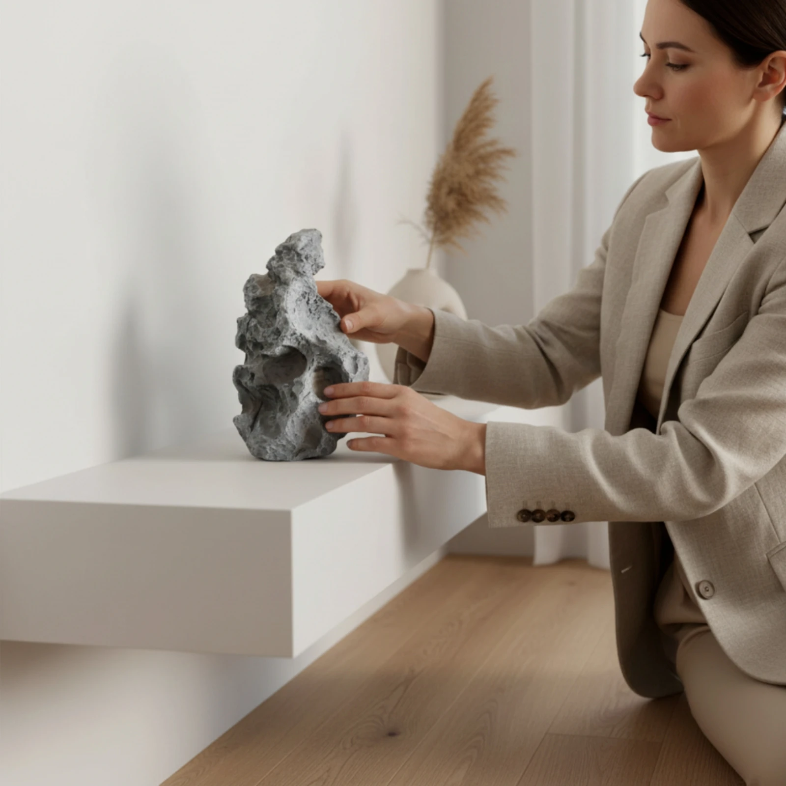 Künstlicher Stein mit Aufhänge – Interior Design Landscape Bewertung und Preis