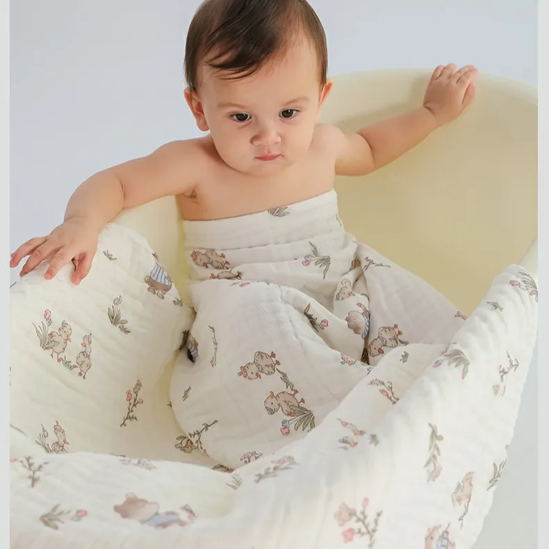Baby Cartoon Blankets Baby Swaddle Wrap Receiving Blankets Soft Sleeping Bed Crib Quilt Stroller Blanket