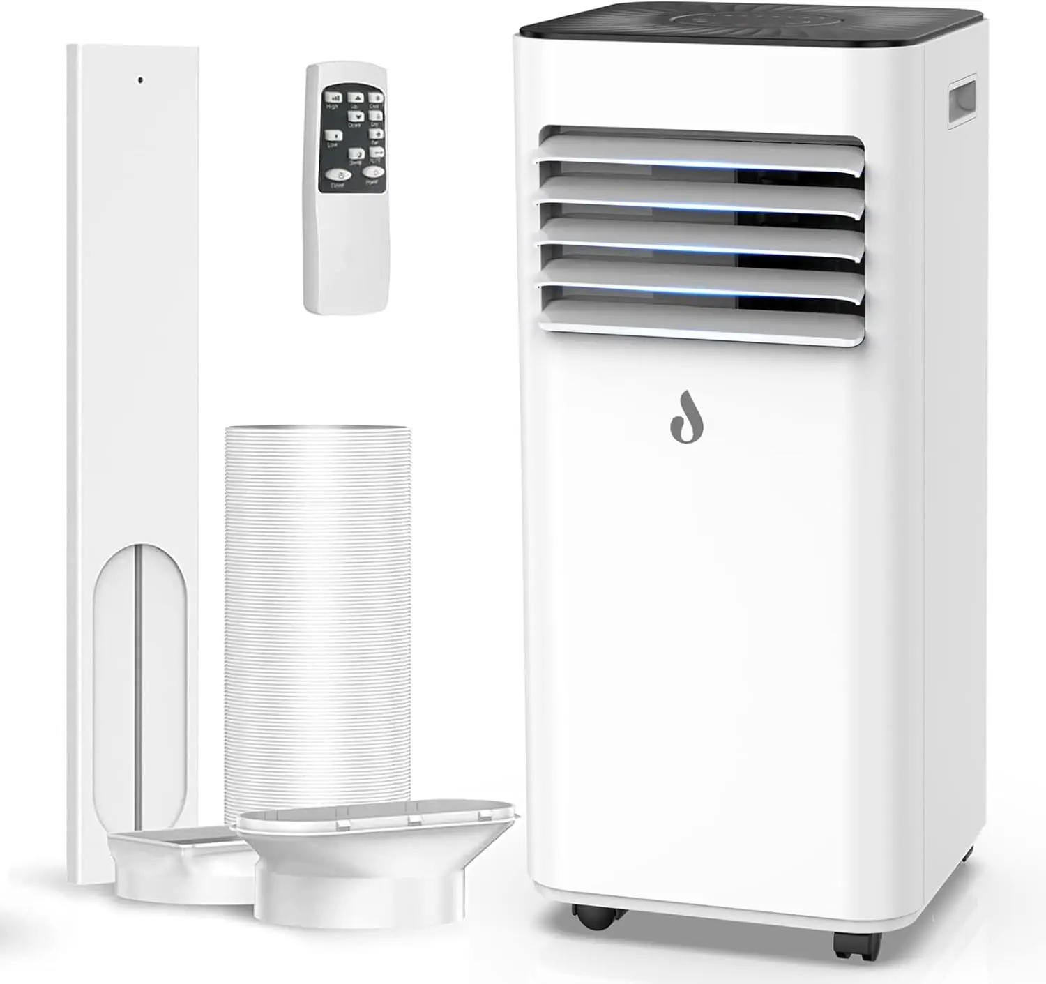 Portable AC With Remote for Room to 450 sq.ft 3 in 1 Air Conditioner