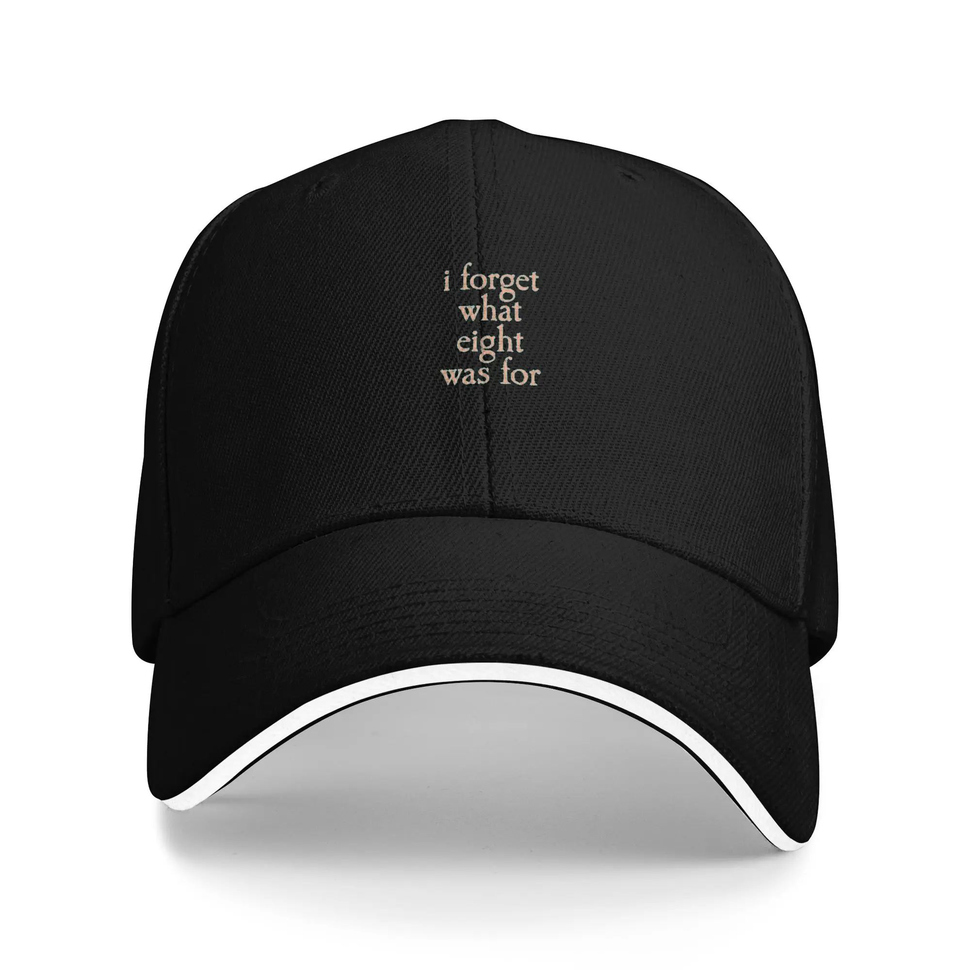 Hot Sale I FORGET WHAT EIGHT WAS FOR Baseball Cap  Gift Women's Cap  Casual Street Style Women's Cap