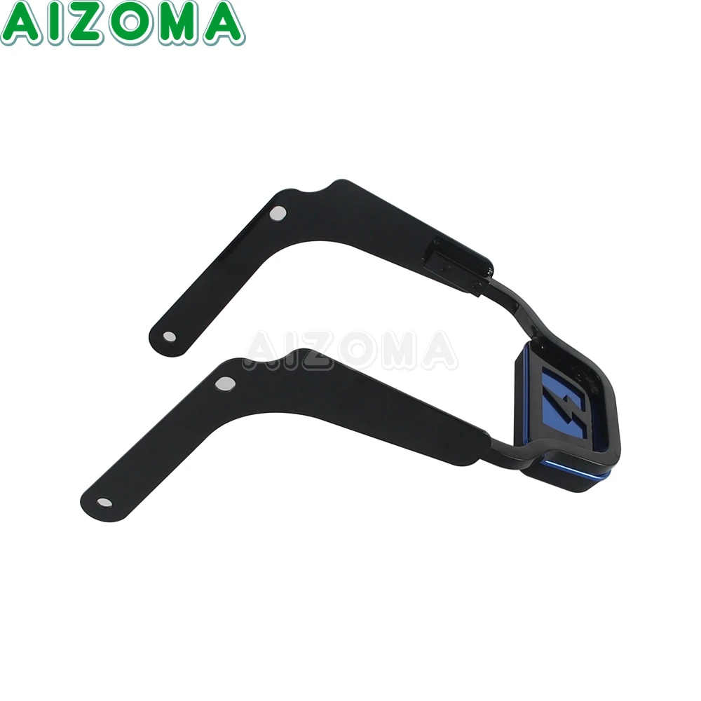 Rear Passenger Seat Back Rest Motorcycle Short Sissy Bar Backrest For Harley Softail Deluxe FLDE Slim FLSL Standard FXST FXBBS - view 4