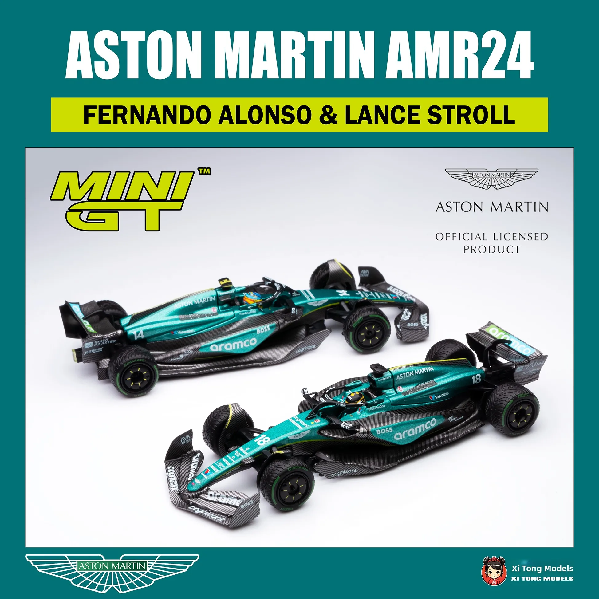 modele-de-voiture-de-f1-minigt-aston-amr24-a-collectionner-jouet-moule-sous-pression-a-l'echelle-1-43-pour-les-fans-de-course-et-les-collectionneurs-de-plus-de-14-ans
