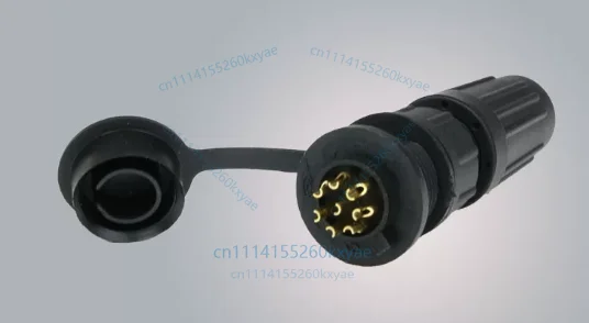 Waterproof plastic aviation plug and socket z108 butt connector 2 ，3  ，4 ，5   6  ，7  ，8 core