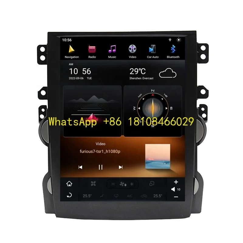 

11,8-дюймовый автомобильный радиоприемник Android 11, для Chevrolet Malibu 2012-2014, GPS-навигация с Carplay Dsp 4G Google Play