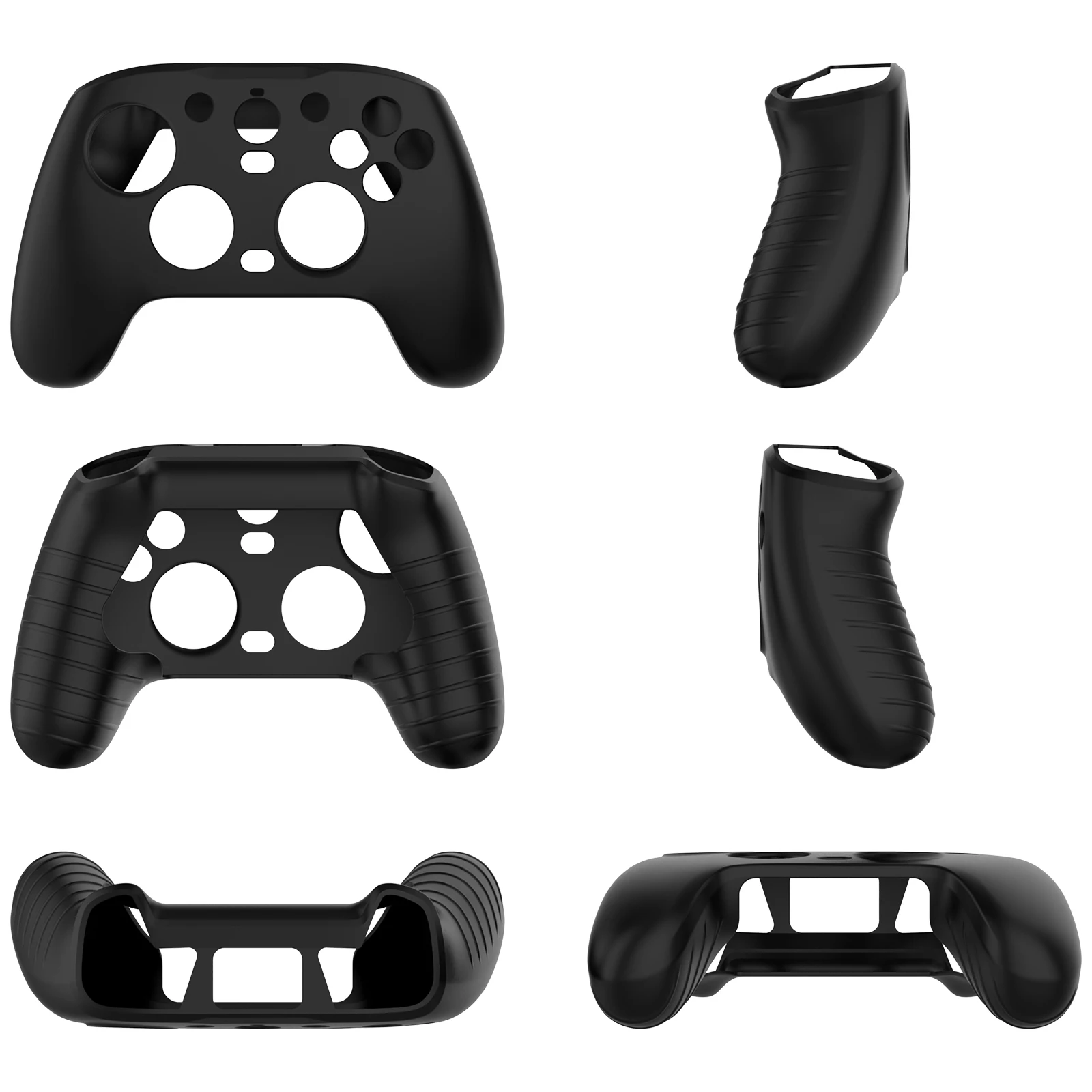 Capa de silicone para controle de jogos, capa protetora para console gamersir g7 pro/g7 se, à prova de choque, anti-arranhões, acessórios de pele macia