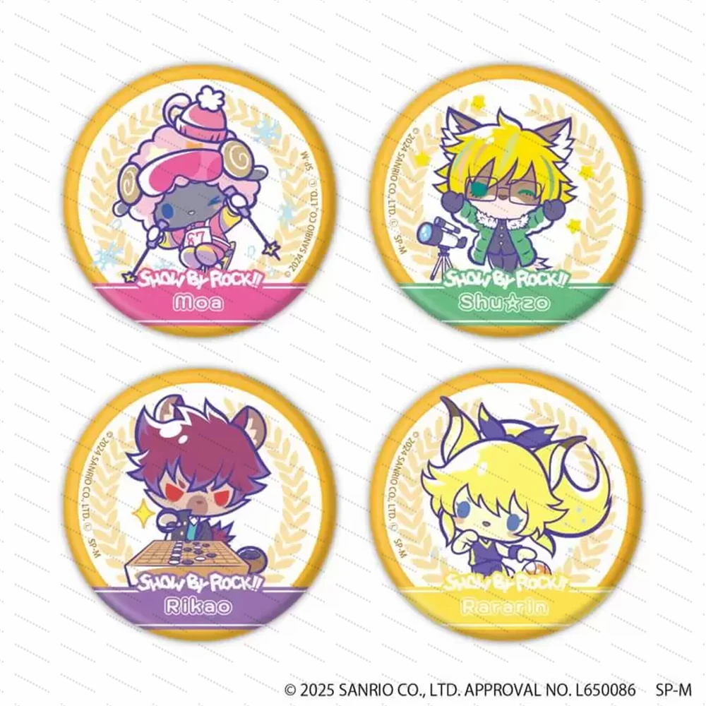 

Show By Rock!! Acrylic keychain as a gift for friends, a desktop decoration 6CM