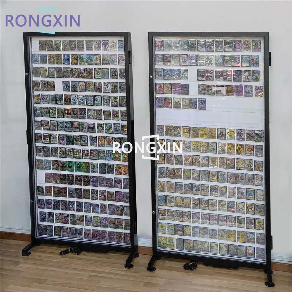 

Collectible Card Display Stand Cardboard Trading Card Display Case Baseball Sports Card Display Case With Clear Acrylic
