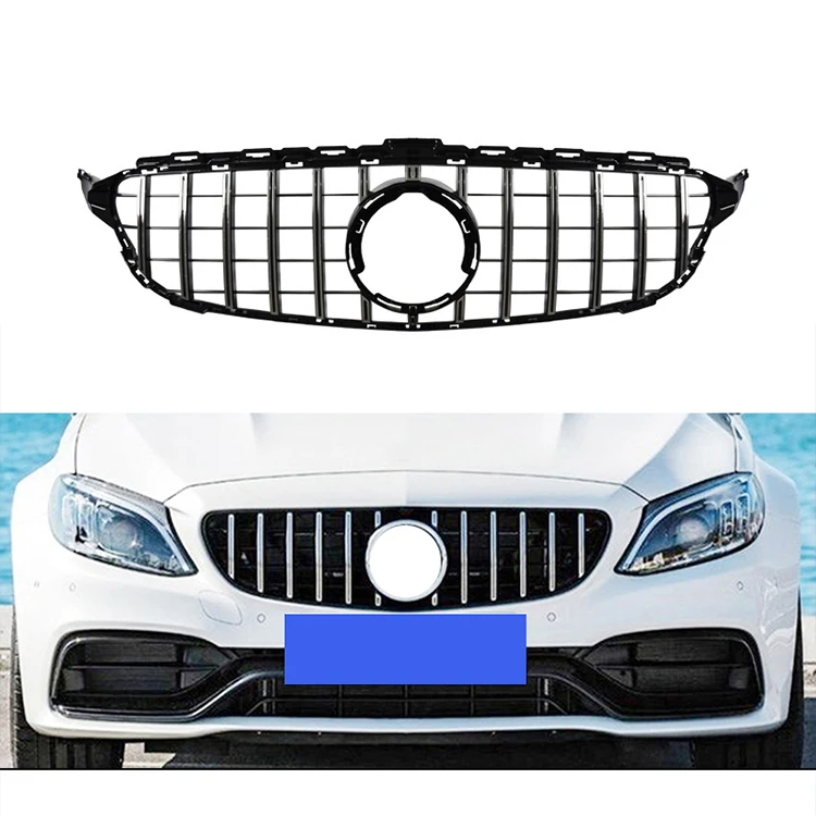 

Автомобильные аксессуары, решетка бампера GT Style, передняя решетка для Mercedes Benz W205 2019-2021