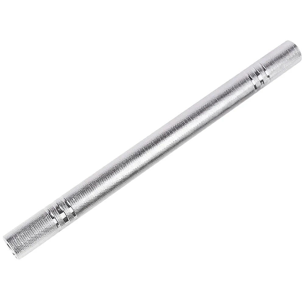

Stainless Steel Dumbbell Connecting Rod 60Cm Silver Ultra Precision Thread Safety Non Slip Weight Training Accessory Barbell