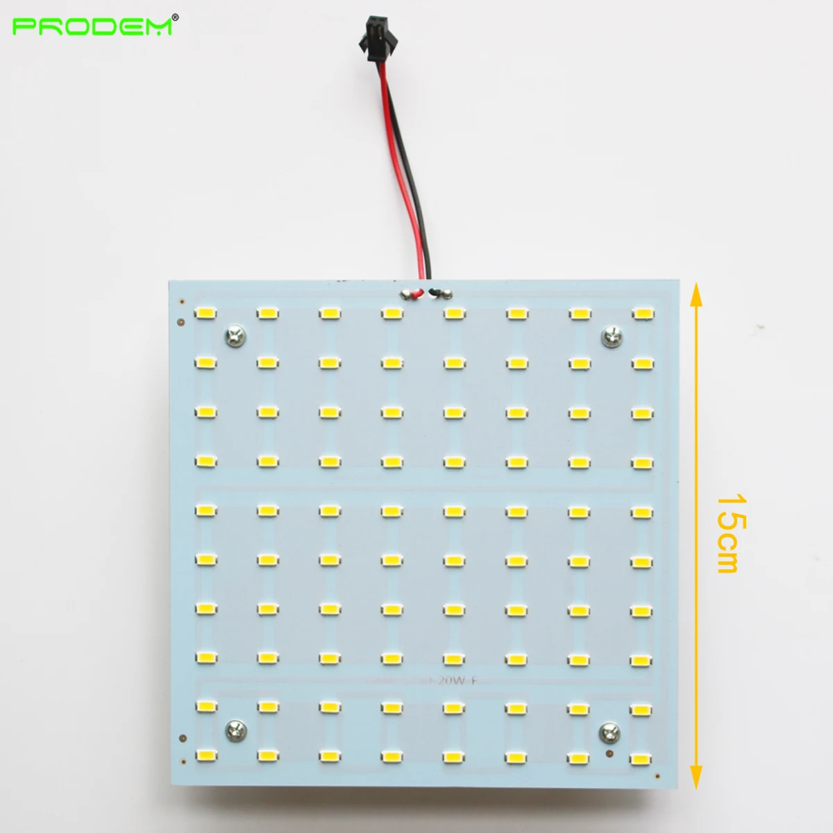 2 lata gwarancji montowane na powierzchni 20W zestawy Lamp LED Panel oświetlenia sufitowego PCB 15*15cm 220V 230V 240V 2100lm zimny ciepły biały