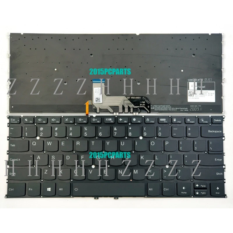 

Z New For Lenovo Yoga Slim 9 14ITL5 Keyboard US Backlit