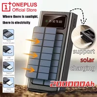 Batterie solaire 500000mAh, Ultra capacité, USB 4 en 1, charge Super rapide, combinaison USB pour iPhone, Samsung, Xiaomi, Huawei, alimentation extérieure 1