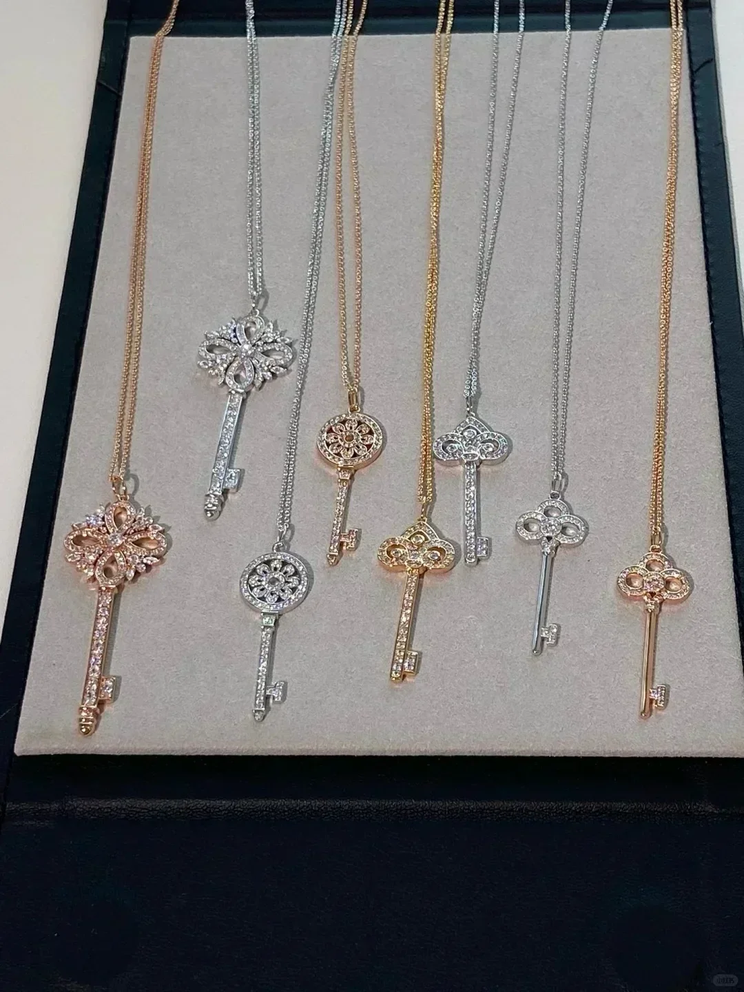 ES 2025 New Hot Retro brand design classic sterling silver s key desig gold sweet gift surprise women's necklace