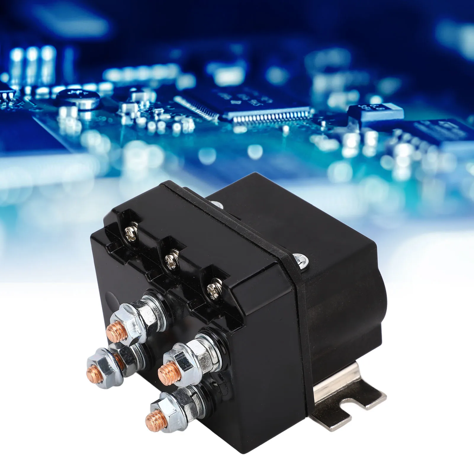 

Winch Relay Contactor Electric Winch Relay 250A ABS Housing Waterproof Copper Contact Brass Coil Winch Relay Contactor 12VDC