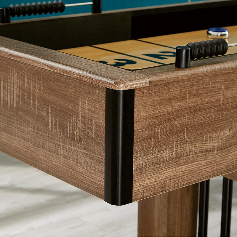 Obrázek 6: Velkoobchod laciný domácí hra halové dřevěný 9FT MDF mini shuffleboard stůl