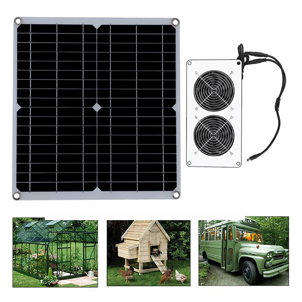 Ventilateur solaire jetable pour maisons pour animaux de compagnie, caractéristiques de refroidissement, utilisation, application de ventilateur, facile à utiliser, exposé