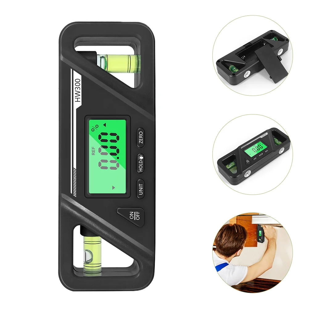 Tape Measure Protractor Inclinometer Inclinometers Digital Level and Angle Finder Mini