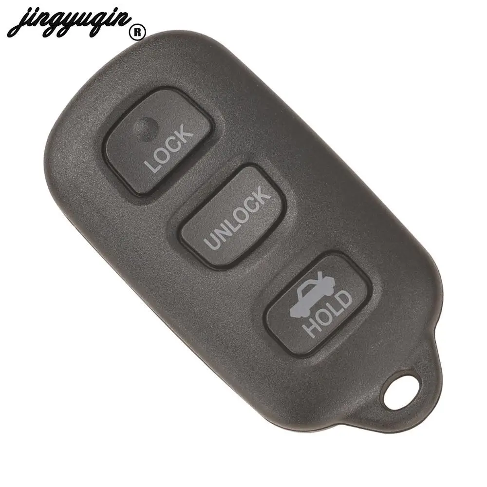 jingyuqin for Toyota Sequoia 4-Runner 4Runner 2003-2008 Keyless replacement 3+1/2+1 buttons panic keyless remote control housing