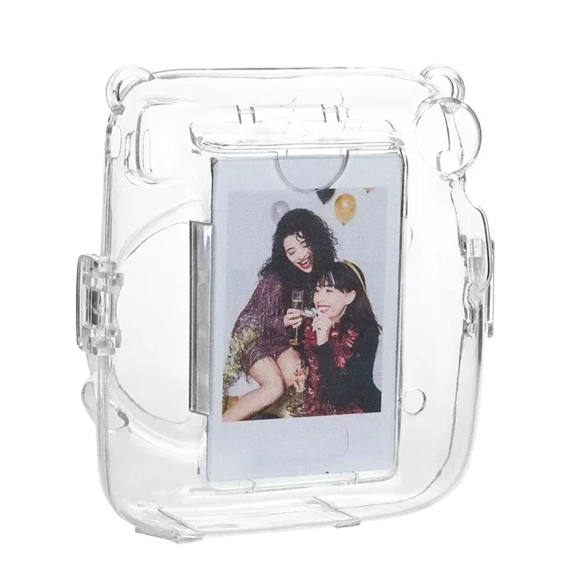 Thương Hiệu Fuji Mini 11 Túi Đựng Cho Máy Ảnh Chụp Lấy Ngay Fujifilm Instax Mini 11 Nghệ Sĩ Vẽ Tranh Sơn Dầu Da PU Ngay Có Túi Đựng trong 9 Phong Cách