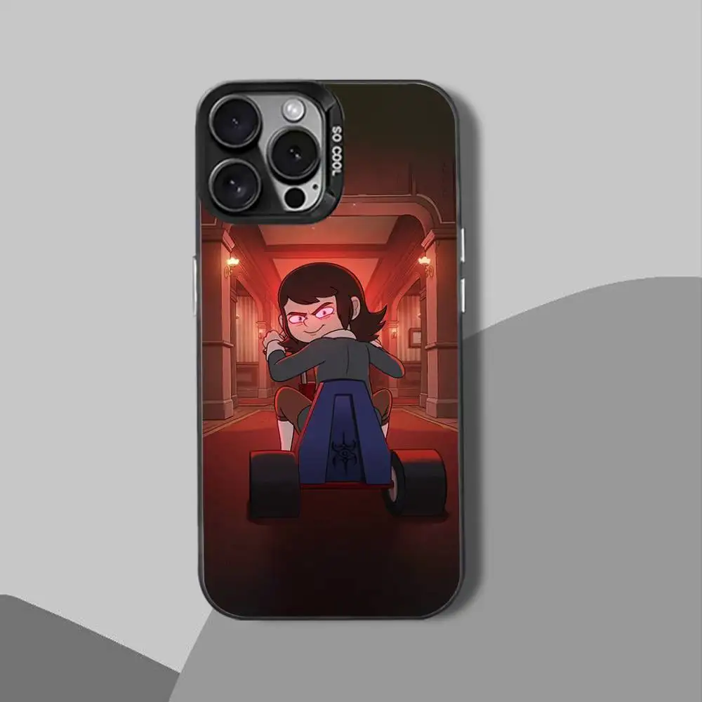 حافظة هاتف H-HauntedS HotelS 2025 لهاتف آيفون 12,16,11,14,13,17,15,E,Max,Plus,Air,Pro,غطاء أسود صغير مقاوم للصدمات #4