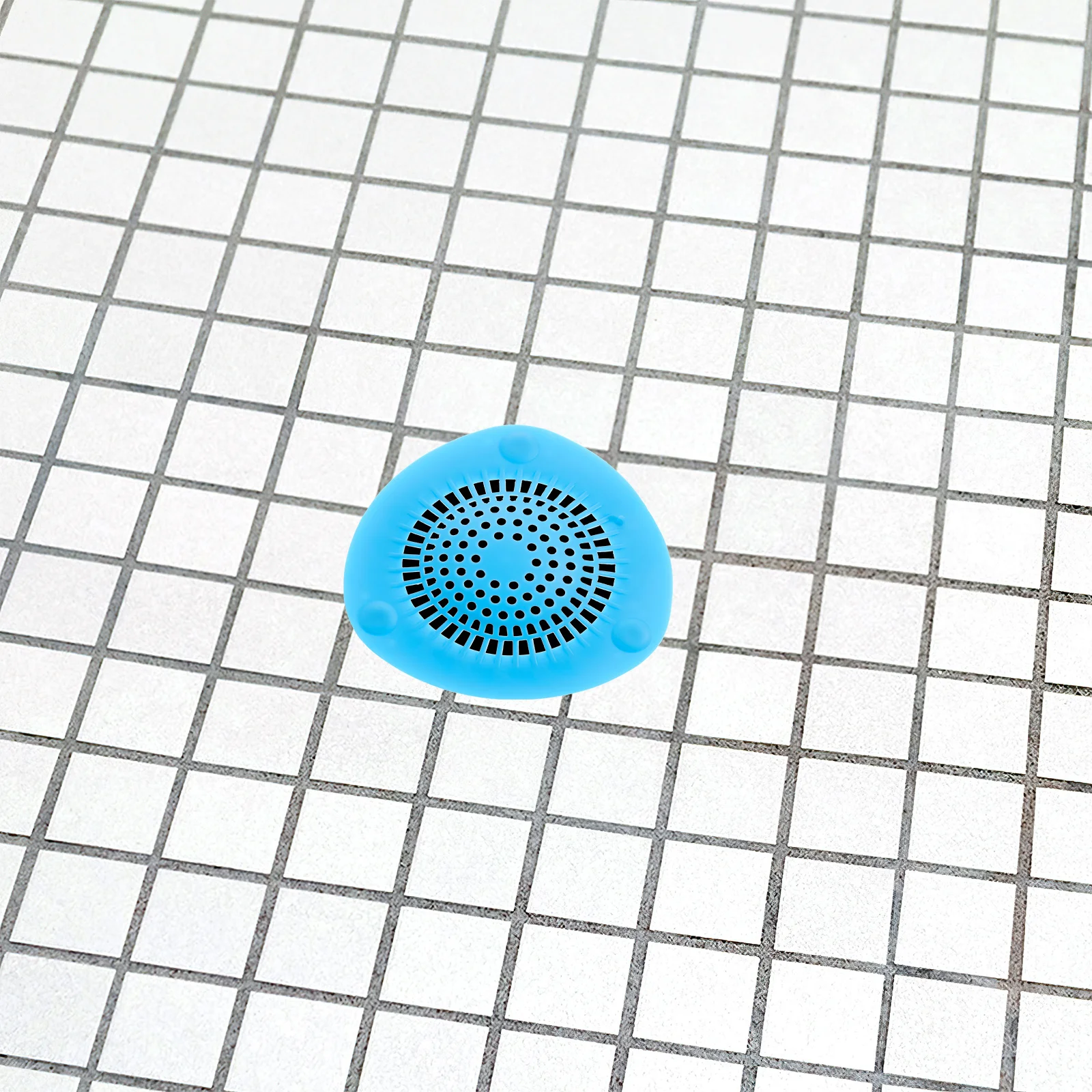

4Pcs Floor Drain Filters Smooth Drainage Anti-Clog Suction Cup Design for Bathroom Kitchen Laundry Wash Basin Drain Cover