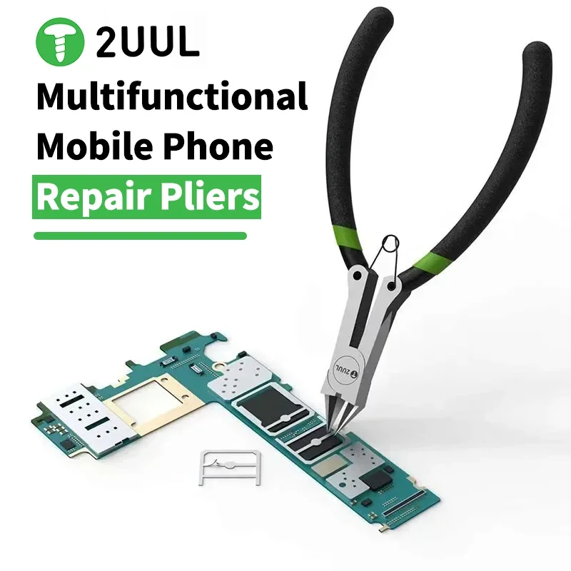 2UUL Universal Repair Diagonal Pliers - Suitable for Mobile Phone and Computer Motherboard Chip Repair, Diagonal Cutter Tools