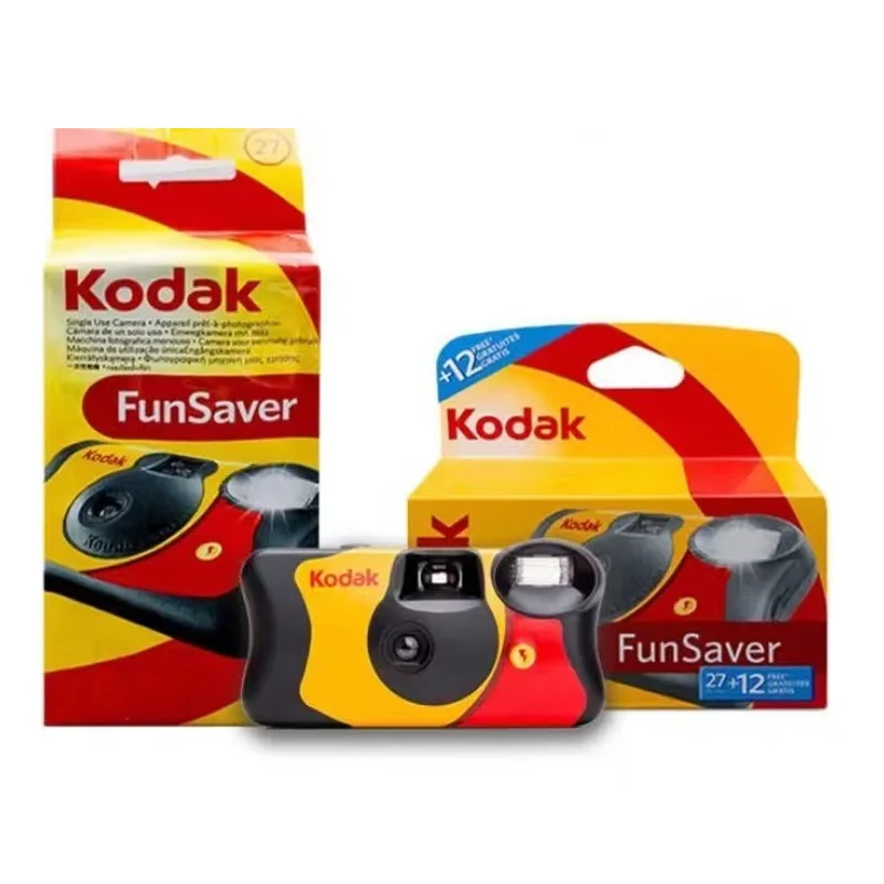 For Kodak Single Use One Time Disposable Film Camera 39 Sheets Exposure Photos Kodak FunSaver Disposable Camera