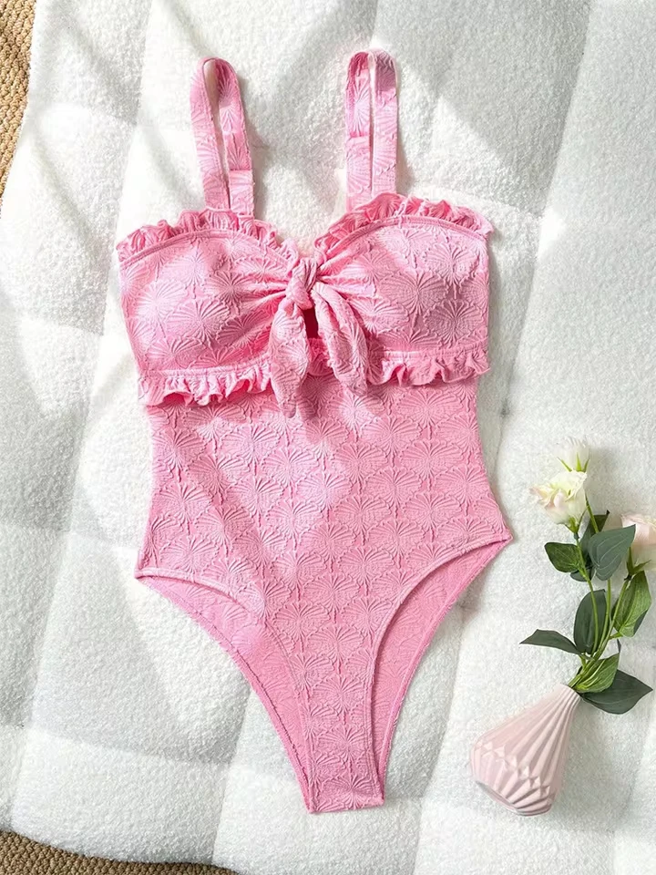 

Vzvn Sexy Strapless Tight One Piece Swimsuit Women Beach Vacation Bikinis 2026 All Season High Waist Backless One Piece Swimsuit