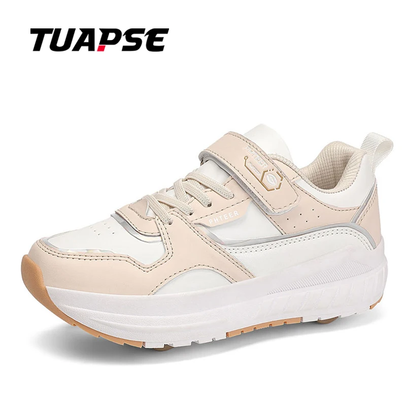 

TUAPSE New Spring Children's Four-Wheeled Skates Adjustable Safe Reliable Anti-Collision Wear-Resistant For Boys Girls