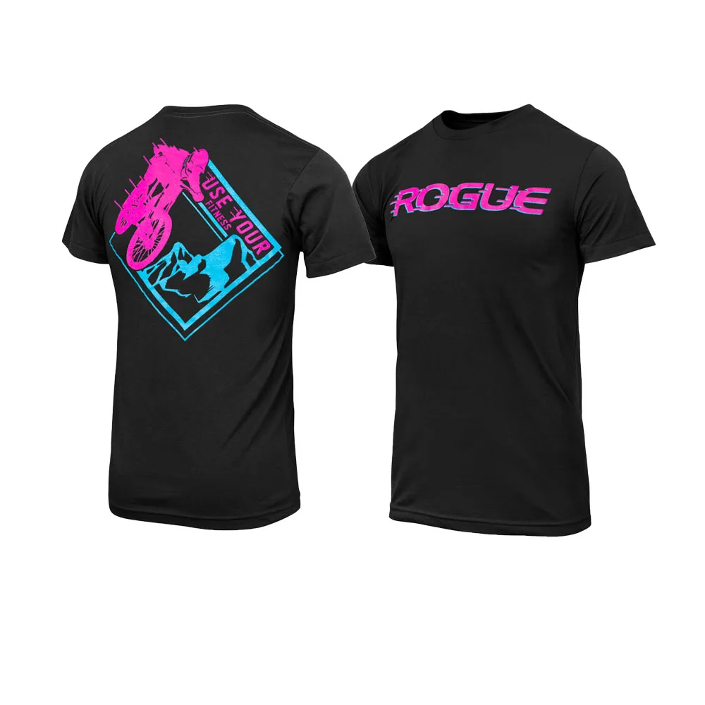 

Rogue short sleeve T-shirt men and women hot sale tide brand American high street sportswear Casual Fashion Oversized T-shirt