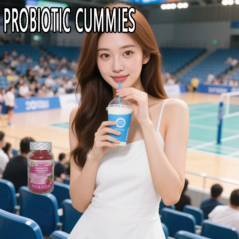 

1 bottle probiotic gummies improves intestinal environment promotes peristalsis maintains intestinal microbiota balance