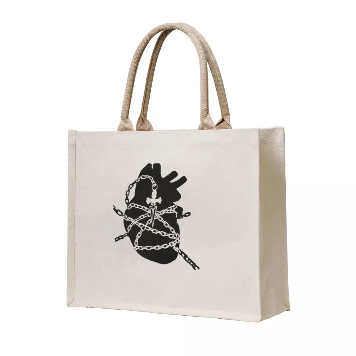 

Chain Tote Bag tote bag custom Big bag shopping Woman shopper