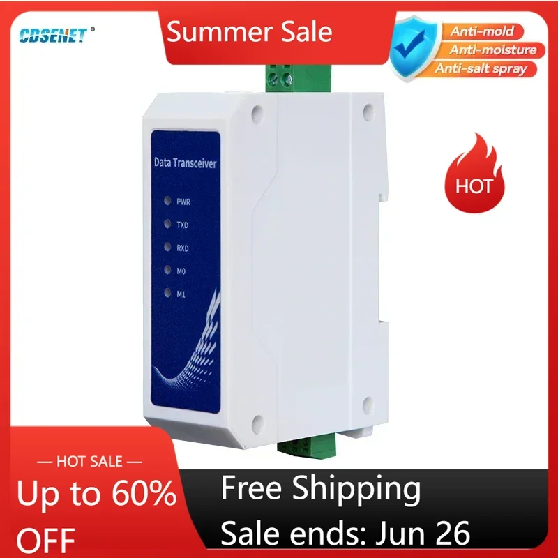 Serial Ethernet Server RS485 RJ45 Interface CDSENET NA111 DC 8~28V IP TCP UDP HTTPD IPV4 Network Protocol Serial Device PLC