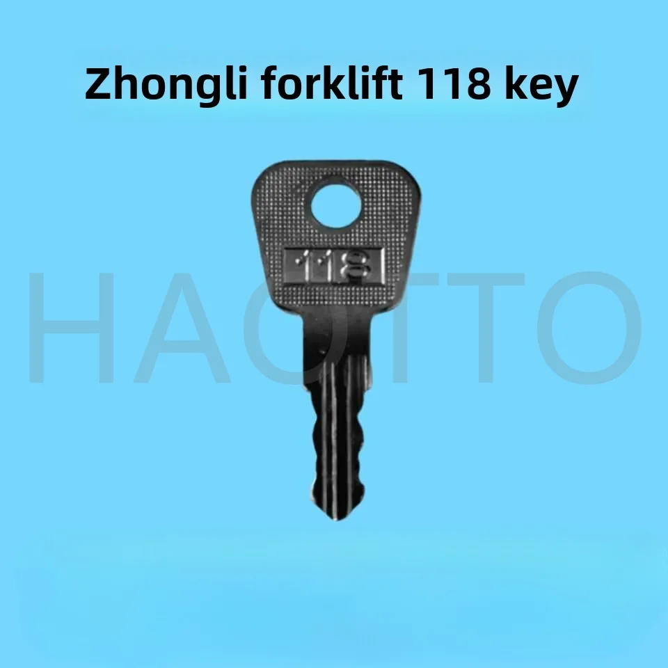 20Pcs Zhongli Electric Forklift Key 118 Small King Kong Power Truck Ignition Lock Key Switch Forklift Accessories 2026 Years For