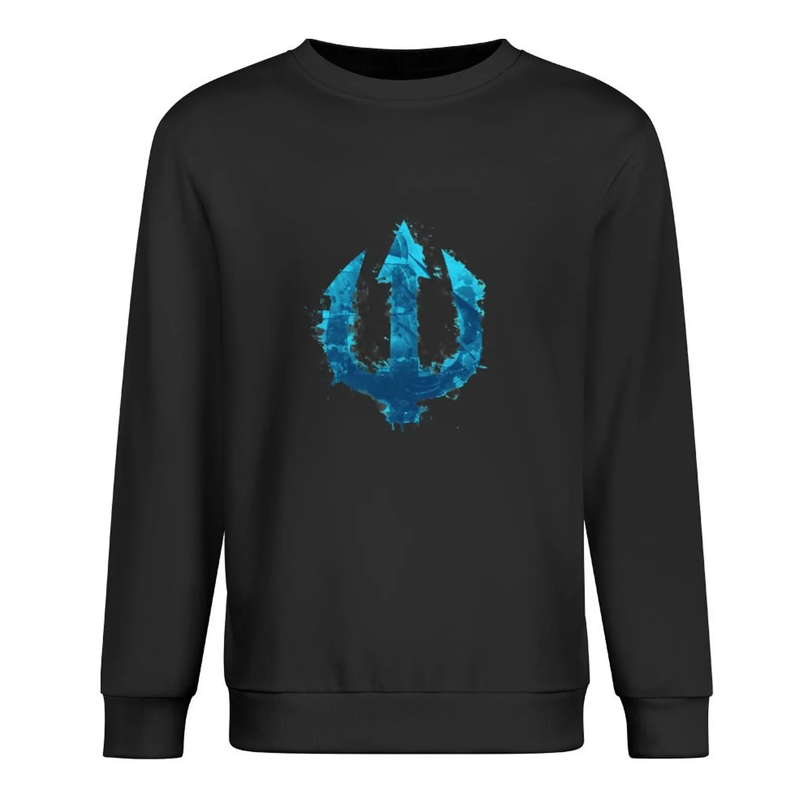 

Aqua Trident Pullover autumn men's winter sweater autumn clothes men's clothing sports sweatshirt man