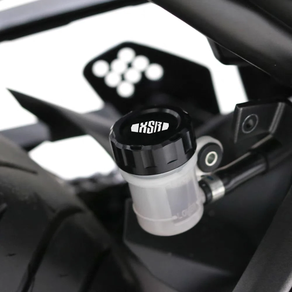 For Yamaha XSR700 XSR 700 2014-2022 2023 XSR900 XSR 900 2014-2020 XSR125 Motorcycle CNC Rear Brake Fluid Oil Reservoir Cap cover