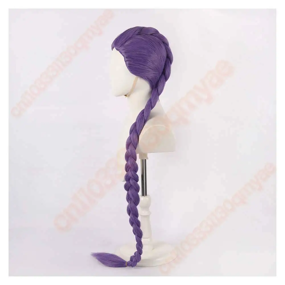 Rumi 2025 Peluca de Cosplay estilo Demon Hunter KPop de dibujos animados para mujer, accesorio para el cabello de fantasía, disfraz para adulto, juego de rol
