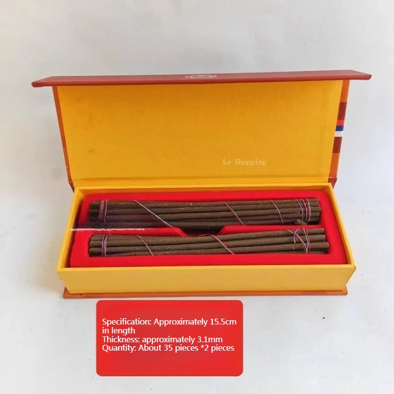 Natural Plant Tibetan Incense Handmade Incense Stick/Temple Worship Buddha Indoor Air Purification Calm The Mind Joss Stick