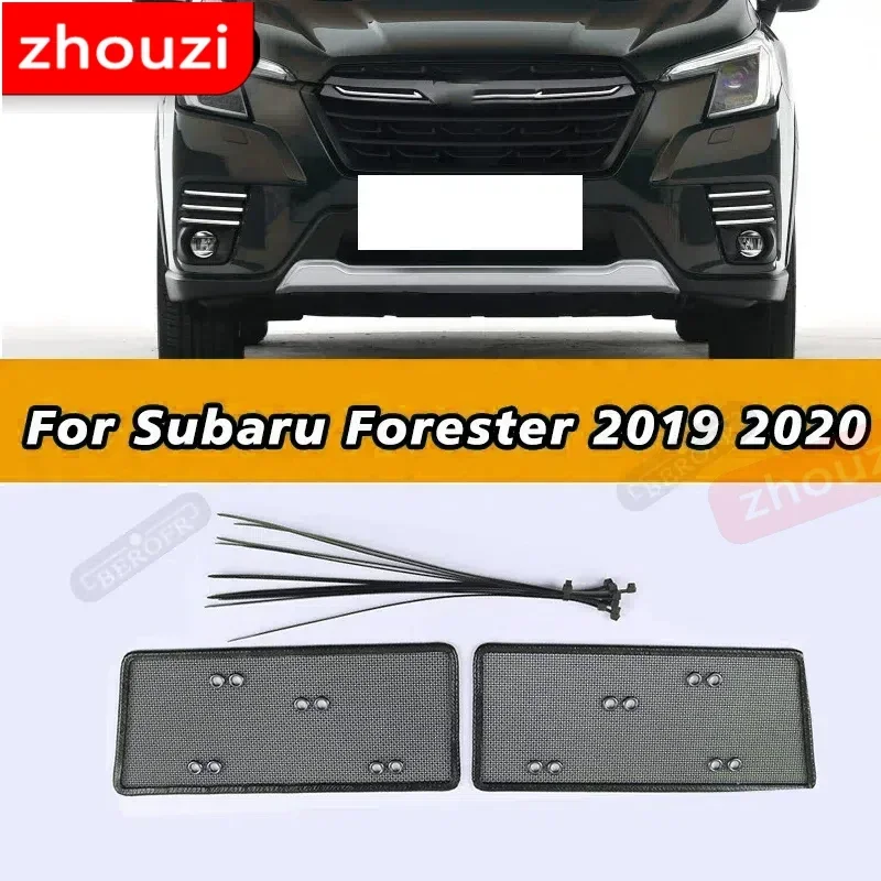 

For Subaru XV 2019 2020 Accessories Front Grille Insect Net Screening Insert Mesh Decoration Covers Car Styling