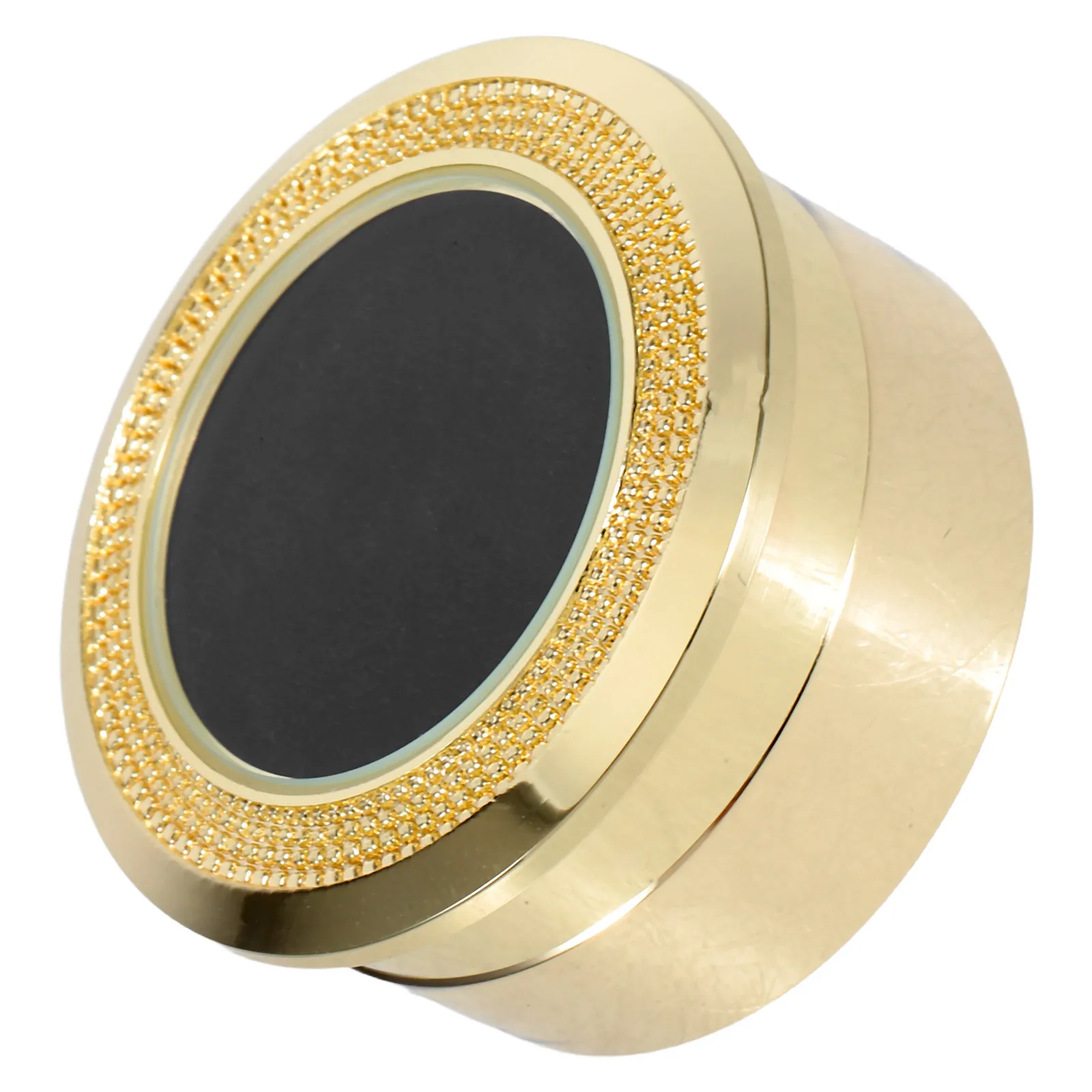 

Прозрачная круглая стеклянная коробка для демонстрации драгоценных камней с надежной завинчивающейся крышкой, футляр для хранения ювелирных изделий, для рассыпных камней, для путешествий и повседневного использования, витрина для камней