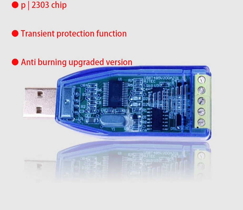 USB to serial port USB to 485 USB expander converter upgrade protection function supports win7.8