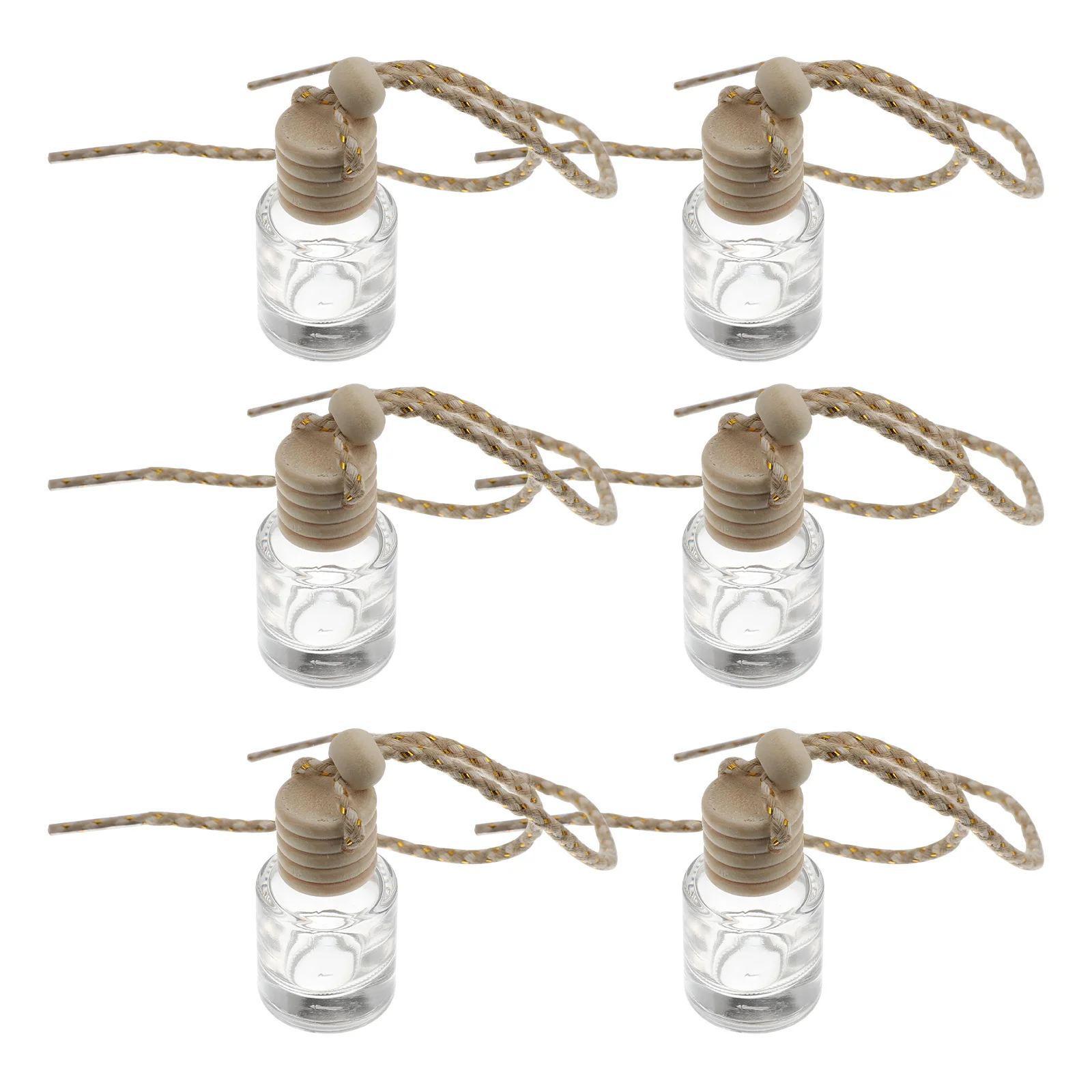 

Car Perfume Bottle Empty for Diffuser Vehicle Mounted Aromatherapy Air Hanging Fragrance Bottles
