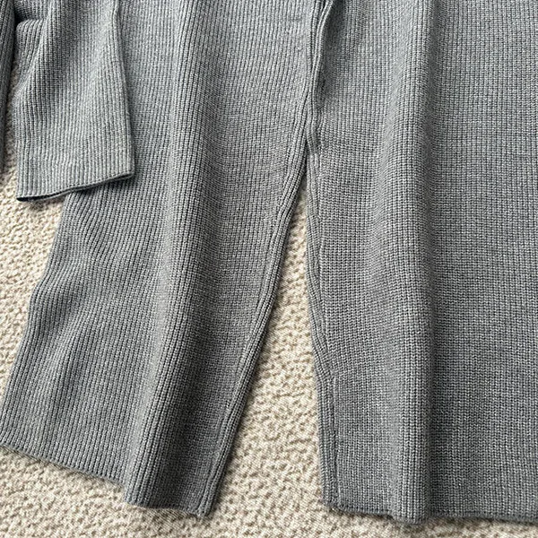 فضفاض المجهزة الخريف المرأة سترة هوديي f البريدي قطعتين مجموعة مريحة بنطال ذو قصة أرجل واسعة الحرارية طويلة Sve سستة إغلاق