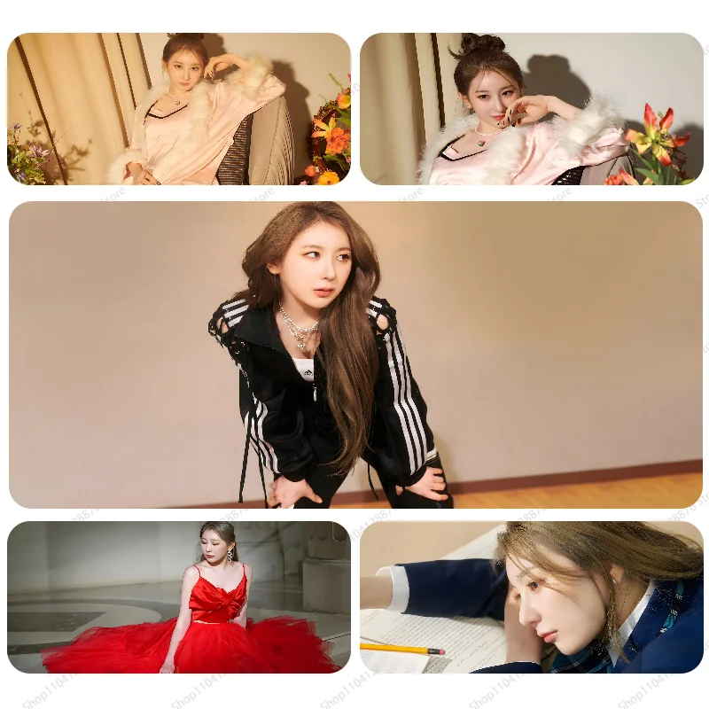 L-Lee Chaeyeon Singer Ablum Knock Mousepad Gaming Mouse pad Gamer Pc Accessories Deskmat Keyboard Mat Desk Protector Mause Pads