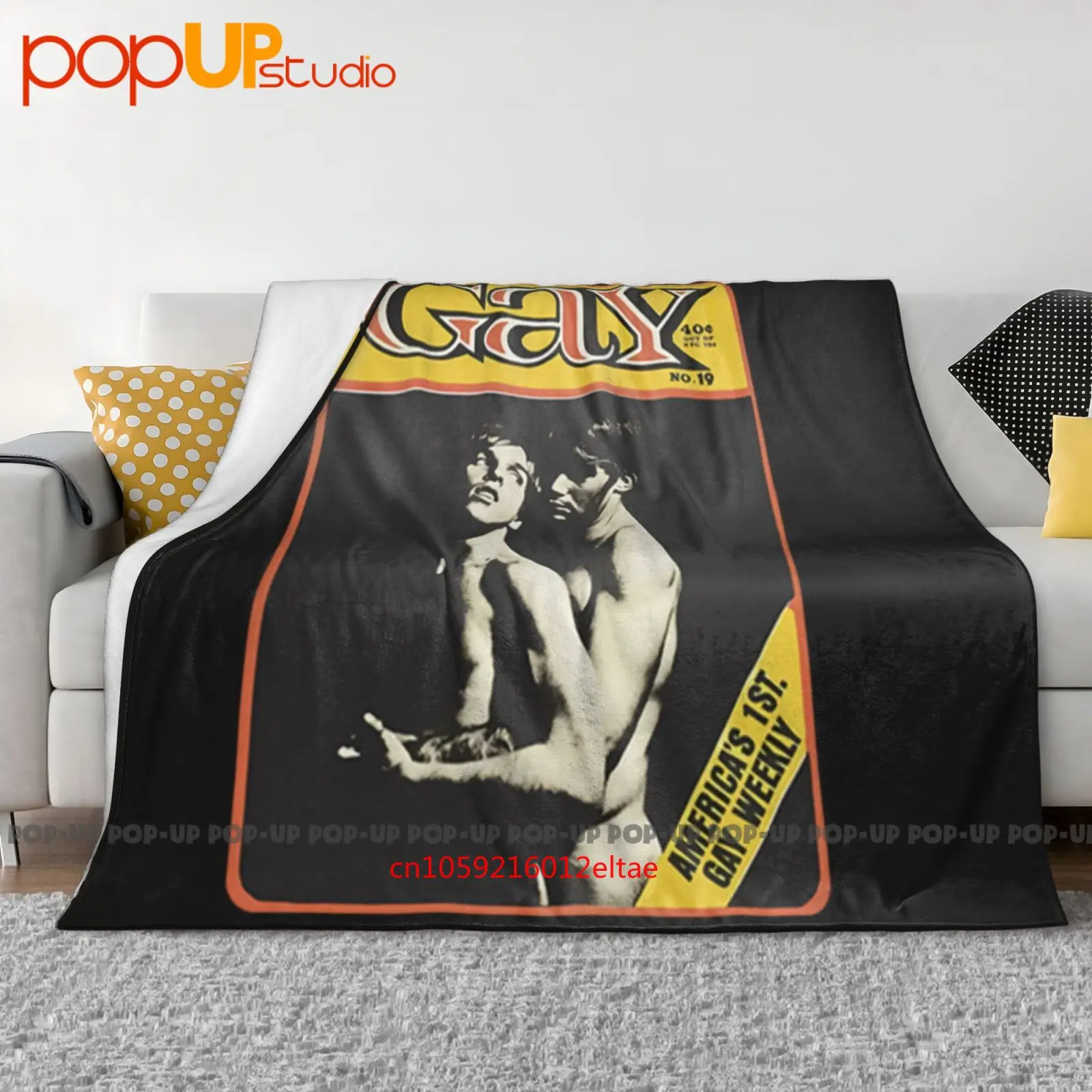 Gay Volume 19 America'S 1St Weekly 1970 Ultra-Soft Blanket Quilt Winter Sofa Cover Bed Covers