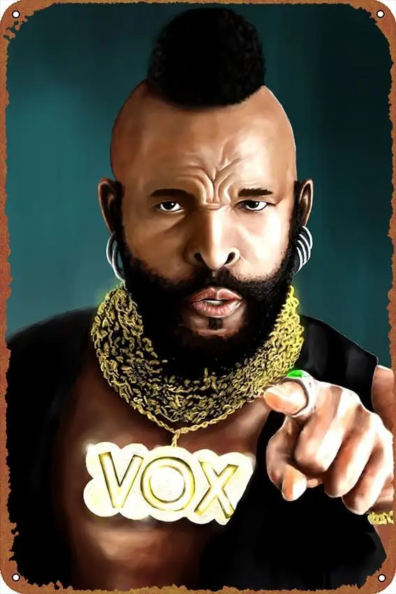 M1,Mr. T Poster Vin… - image