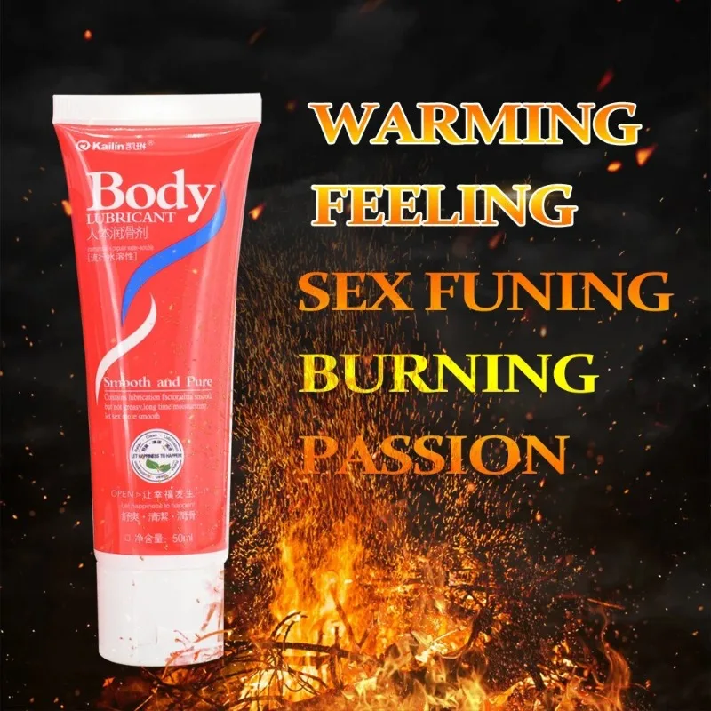 Water Based Lubricant Masturbation Fire Warming Feeling Lubricant Ice Cooling Feeling Lube Vaginal Oral Gay Sex Toy Products