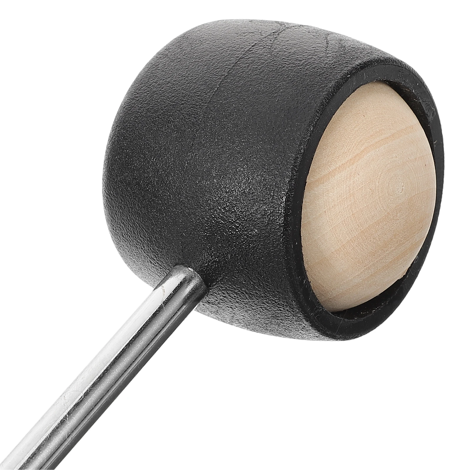

Solid Wood Hammer Pedal Beater Percussion Instrument Accessories Bass Drum Part Long Service Life Durable Stainless Steel Easy