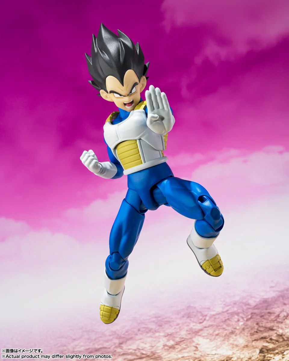 Pre-Sale 100% Original Bandai Sh Figuarts Shf Dragon Ball Daima Vegeta ทีวีใหม่อะนิเมะ Action Figures Collection