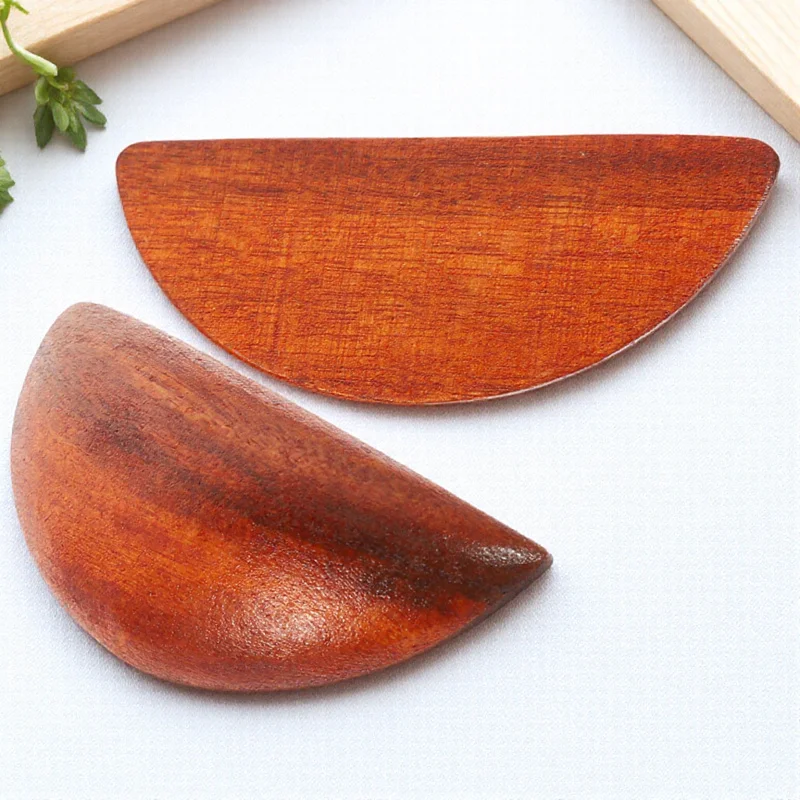 2 قطعة 1 زوج يين يانغ الكؤوس المقدسة لوازم العرافة الخوخ الخشب الطاوية أداة روحية مذبح ديكور لعبة الكهانة الخشبية #6